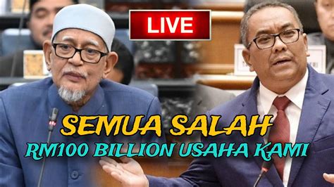 HRC LIVE HADI BANTAI PMX DATA MENARIK RAFIZI MB SANUSI BAWA