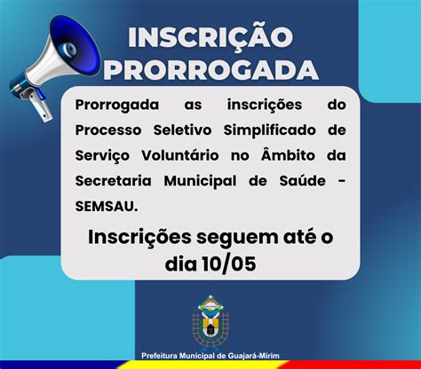 Prefeitura De Guajará Mirim Prorroga Inscrições Do Processo Seletivo