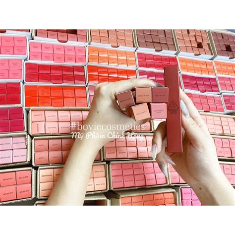 Mua Son Kem Lì 3CE Velvet Lip Tint Walk N Talk Bitter Hour Cashmere Nude Definition Like