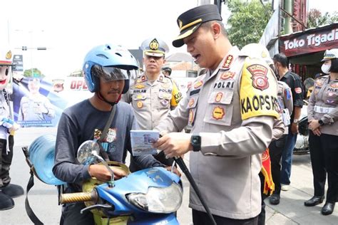 Hari Pertama Operasi Zebra Lodaya 2022 Polresta Bandung Tak Langsung