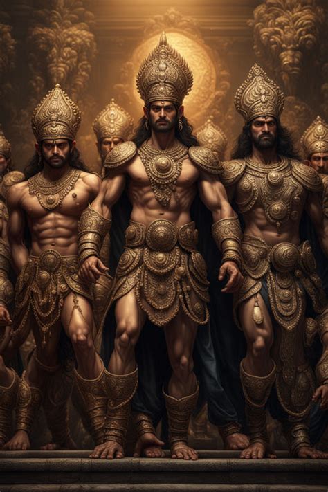 5 Warriors From Mahabharat By Gunwant Sonkusare Playground