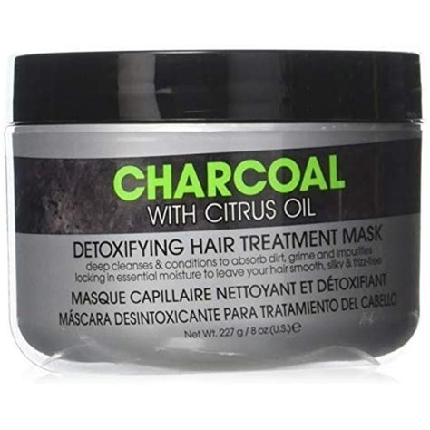 Hair Chemist Charcoal With Citrus Oil Detoxifying Hair Treatment Mask