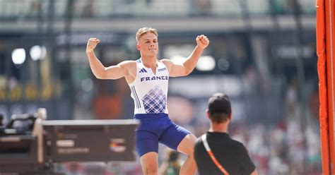 Mondiaux d athlétisme Perche Thibaut Collet pulvérise son record