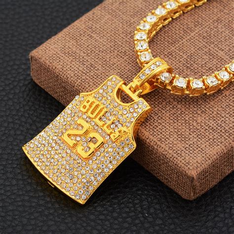 2018 New Hiphop Goofan No 23 Shirt High Quality Pendant Necklace Alloy