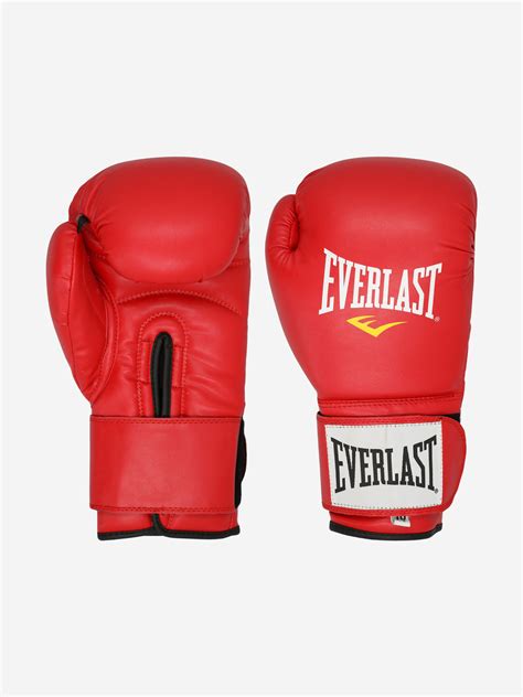 Перчатки боксерские мужские/женские Everlast красный цвет — купить за ...