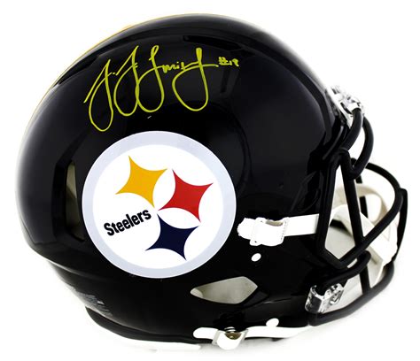 Juju Smith Schuster Signed Pittsburgh Steelers Speed Authentic Helmet