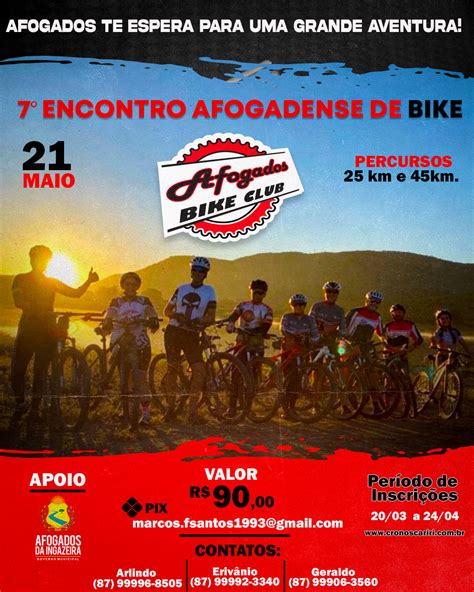 7º ENCONTRO AFOGADENSE DE BIKE Cronos Cariri