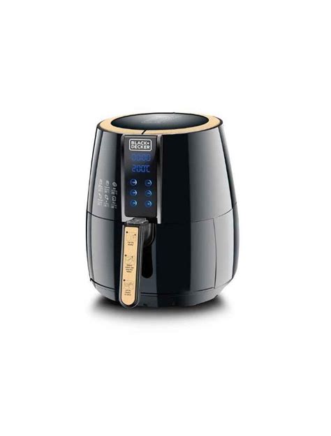 Blackdecker Digital Air Fryer Aerofry 4 Liter Af400 Black 2b Egypt