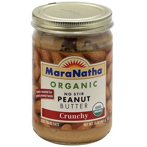 Maranatha Crunchy Peanut Butter 16 Oz Pack Of 6 Walmart