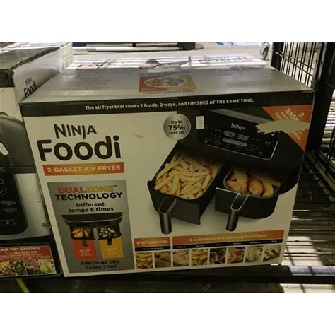 NINJA FOODI 2 BASKET AIR FRYER