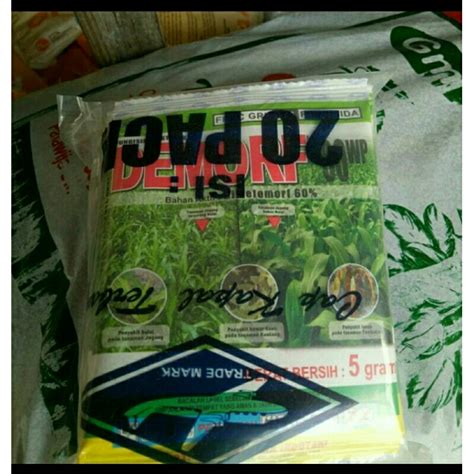 Jual FUNGISIDA SISTEMIK DEMORF 60 WP 5 GRAM Shopee Indonesia