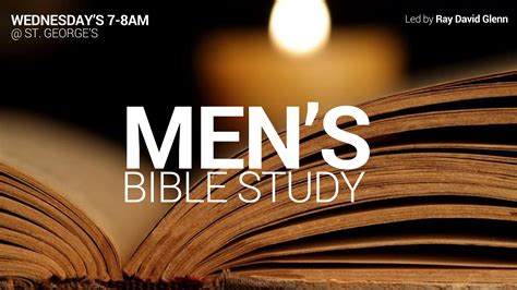 Men's Bible Study - St. George's Church Burlington