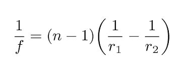 Lens Maker’s Formula: Definition, Derivation & Limitations