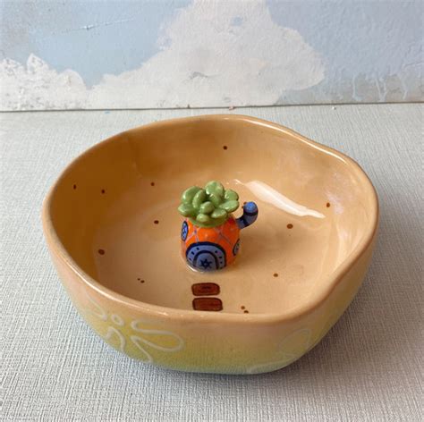 Bikini Bottom Bowl 2 Wildflower Pottery