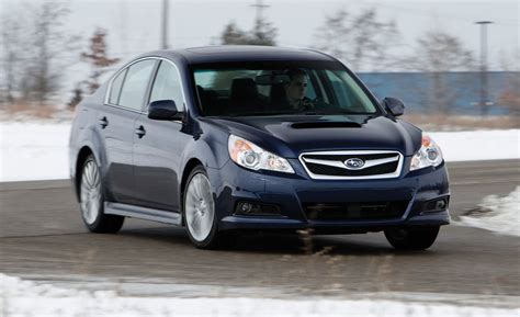 2011 Subaru Legacy 2 5GT Limited First Drive Review Car And Driver