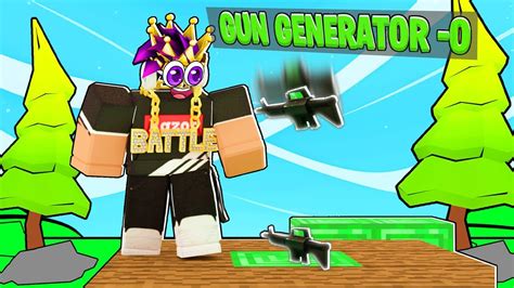 Roblox Bedwars With CUSTOM GENERATORS YouTube