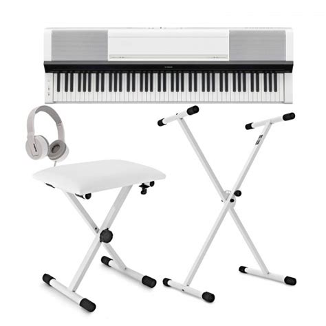 Yamaha P S500 Digital Piano X Frame Package White At Gear4music