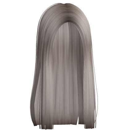 Long Straight Preppy Stylish Hair Ash Blonde Roblox