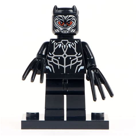 Black Panther Minifigures Lego Compatible Black Panther Movie Minifigure