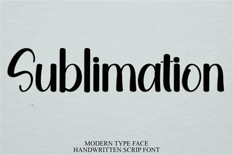 Sublimation Font By Creatype Designer · Creative Fabrica