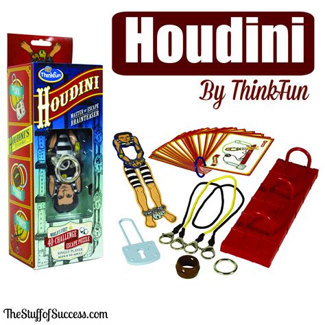 ThinkFun Presents The Houdini Escape Artist Game