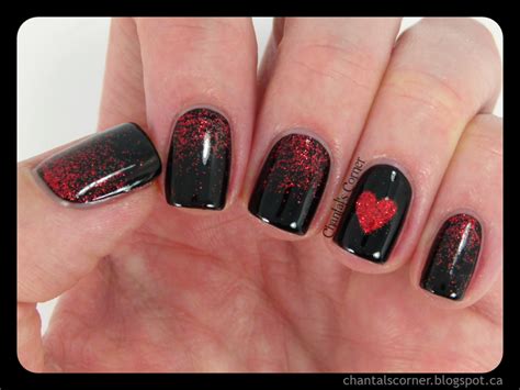 Dark Love Nail Art Chantals Corner