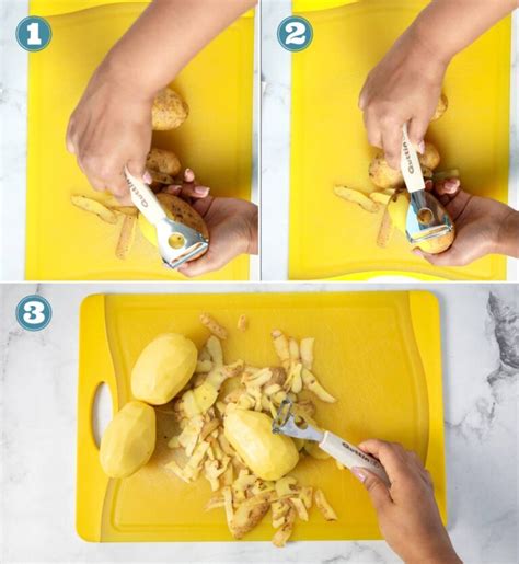 How To Peel Potatoes Before And After Boiling - 3 Easy Ways