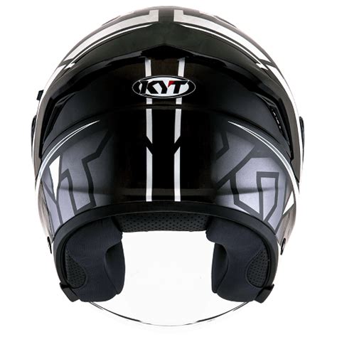 Kyt Nfj Motion White Off Gloss Helmets Suzuki Motorcycles Riding Store