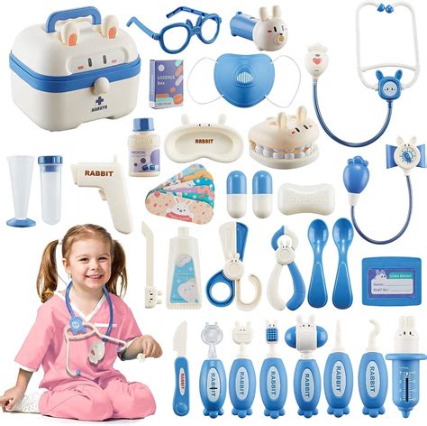 43 kit de Médecin Jouets Malette Docteur Enfant Jouet Jouet Enfant 3 4