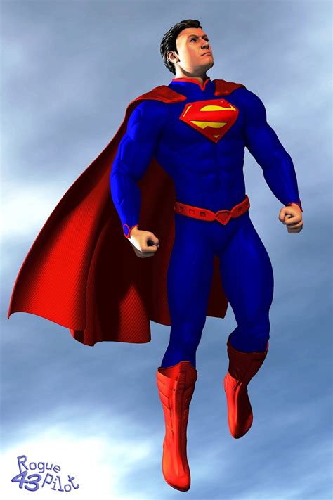 Superman New52 Suit - Poser - ShareCG