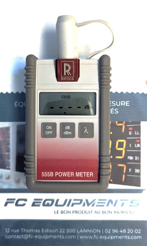 B Optical Power Meter Rifocs Mm Ingaas Fc Equipments