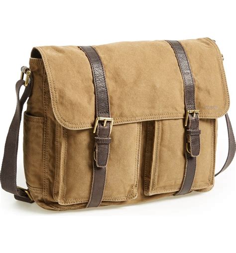 Fossil 'Estate' Canvas Messenger Bag | Nordstrom