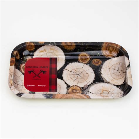 O Canadian Lumber Rolling Tray Medium