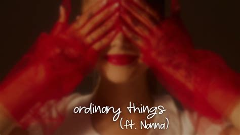 Ariana Grande Ordinary Things Ft Nonna Sped Up Youtube