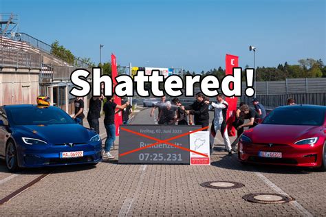 The Game Is On Tesla S Nurburgring Record May Have Already Been