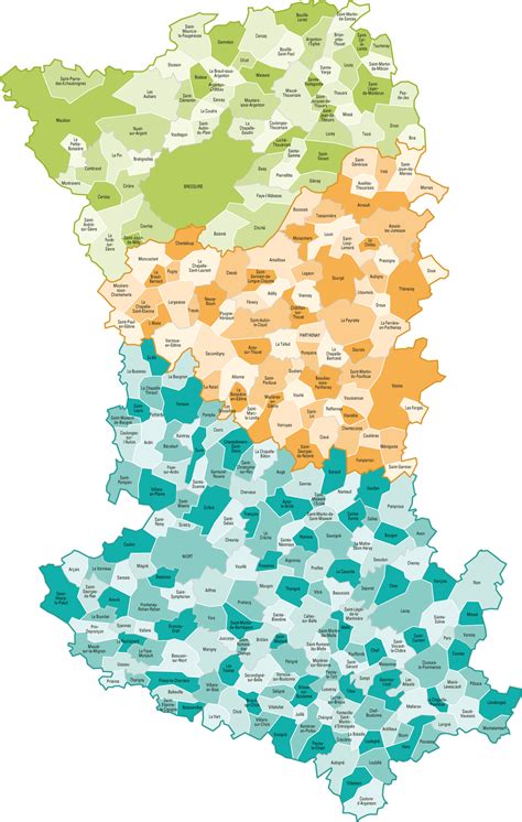 Carte des Deux Sèvres Voyages Cartes