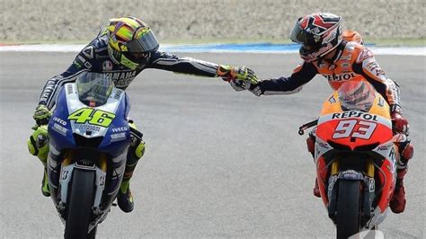 Bos Yamaha Ungkap Persamaan Valentino Rossi Dan Marc Marquez Saat