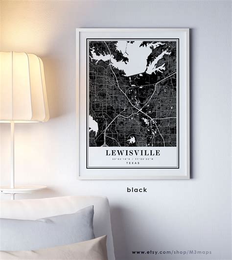 map of lake lewisville tx 7