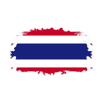 Thailand Flag With Waving Brush Stroke Clipart Hd Images Thailand Flag