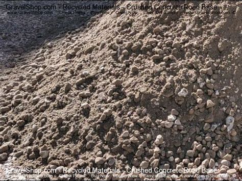 Buy Crushed Concrete Road Base - Recycled & Strong