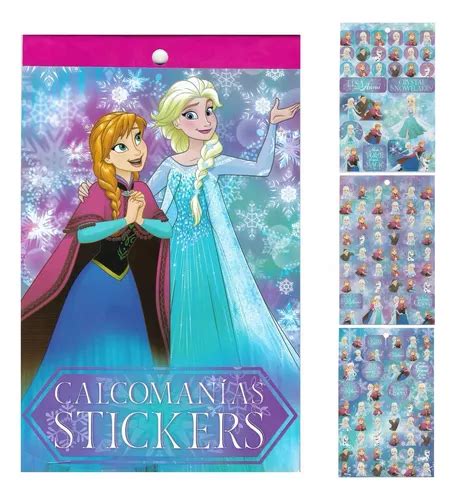 Block De Stickers Calcoman As Frozen Pingusblock Mercadolibre