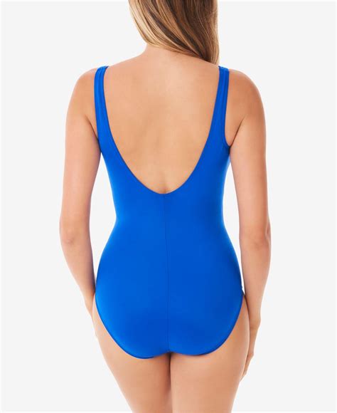 Miraclesuit Synthetic Oceanus One Piece Allover Slimming Swimsuit In