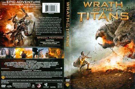 Wrath Of The Titans 2012 R1 Movie DVD Front DVD Cover