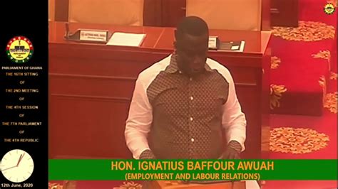 Statement By Hon Ignatius Baffour Awuah To Commemorate World Day