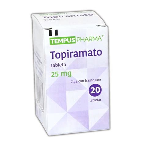 Medically Topiramato Tempuspharma C 20 Tabs 25 Mg Farmacia A