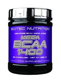 Scitec Nutrition Mega BCAA 1400 180 Kapseln Dose BCAA Fitness Shop