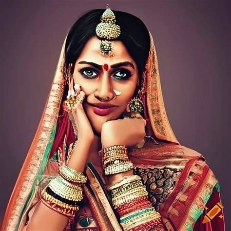 Indian Women In Traditional Attire On Craiyon