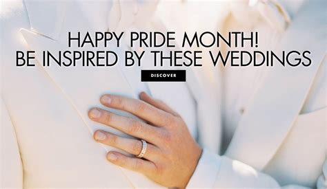 Same Sex Wedding Inspiration In Honor Of National Pride Month