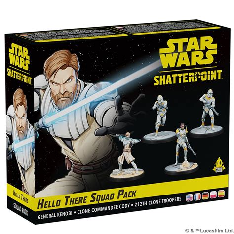 Star Wars: Shatterpoint - Hello There: General Obi-Wan Kenobi Squad Pack