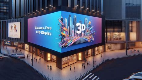 Unlock Business Success Naked Eye 3D LED Screen Display